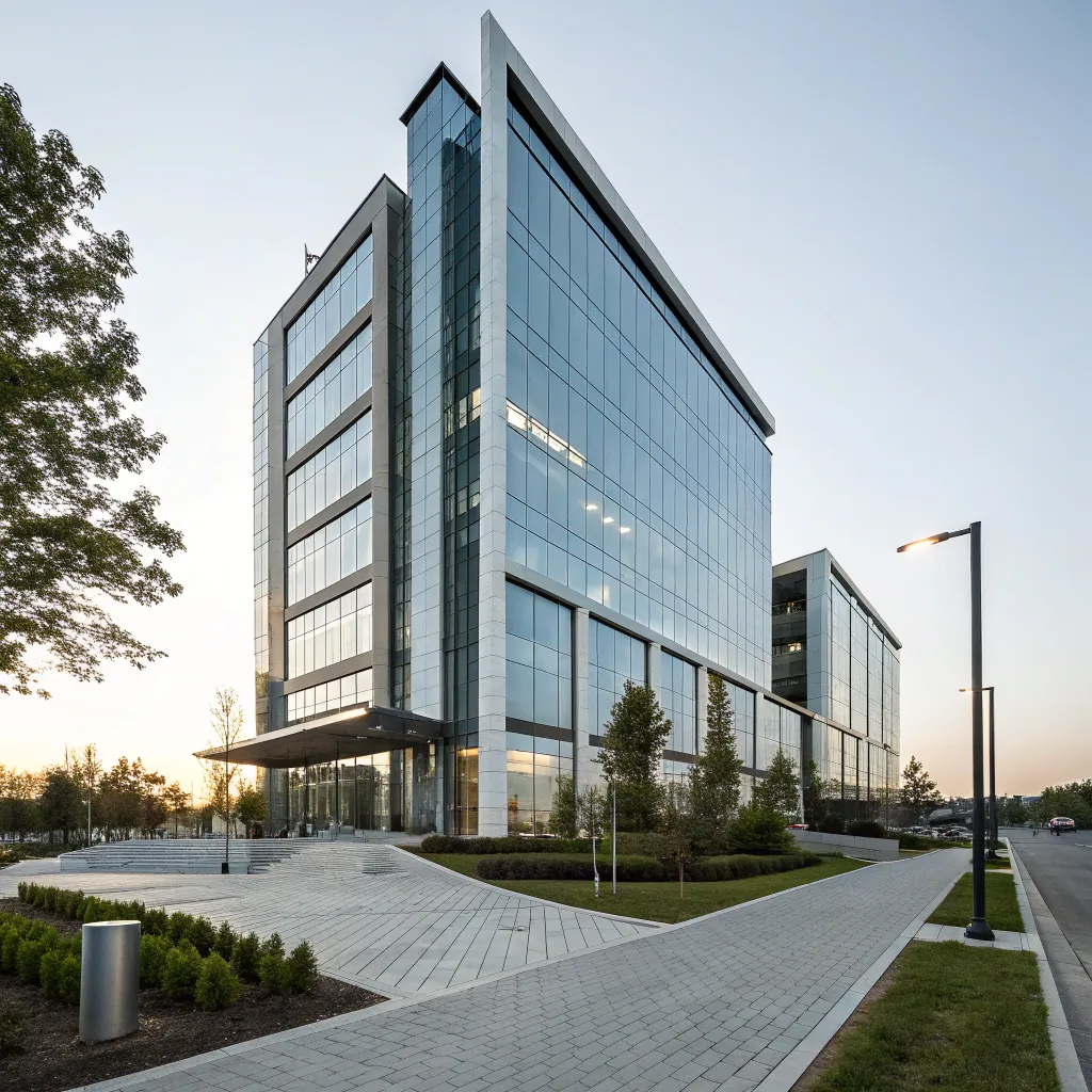 Modern office building